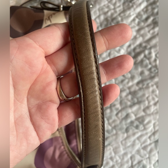 Coach Satin Poppy C convertible shoulder bag w/ crossbody strap - Picture 17 of 17